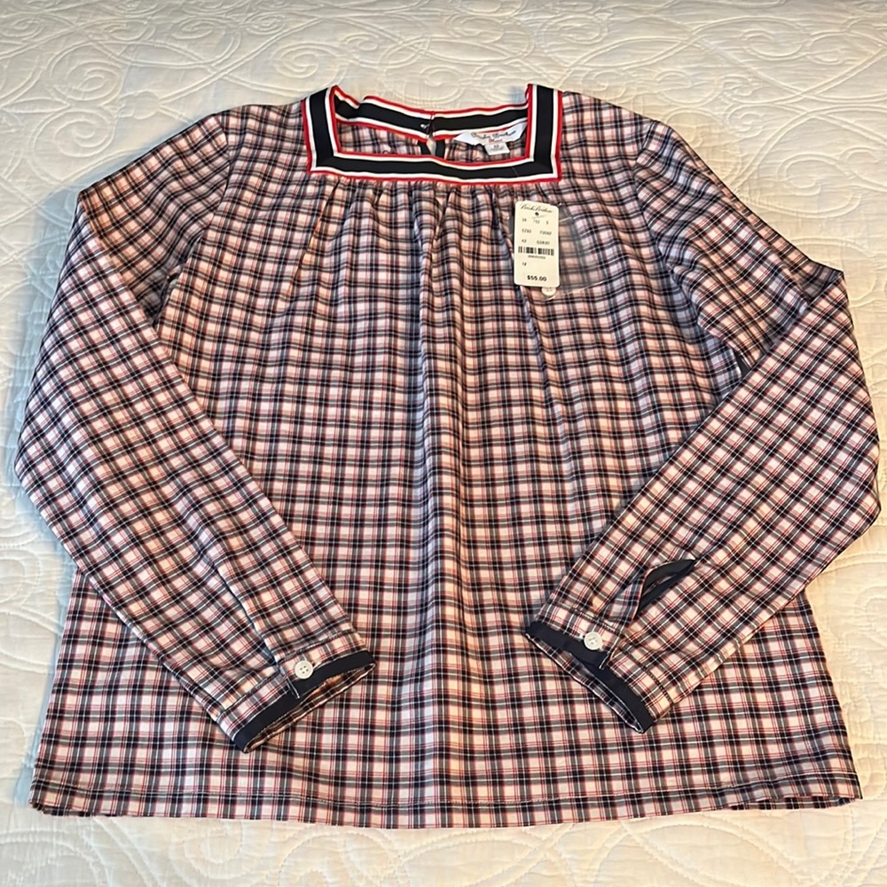 NWT Brooks Brothers Blouse, Size 12